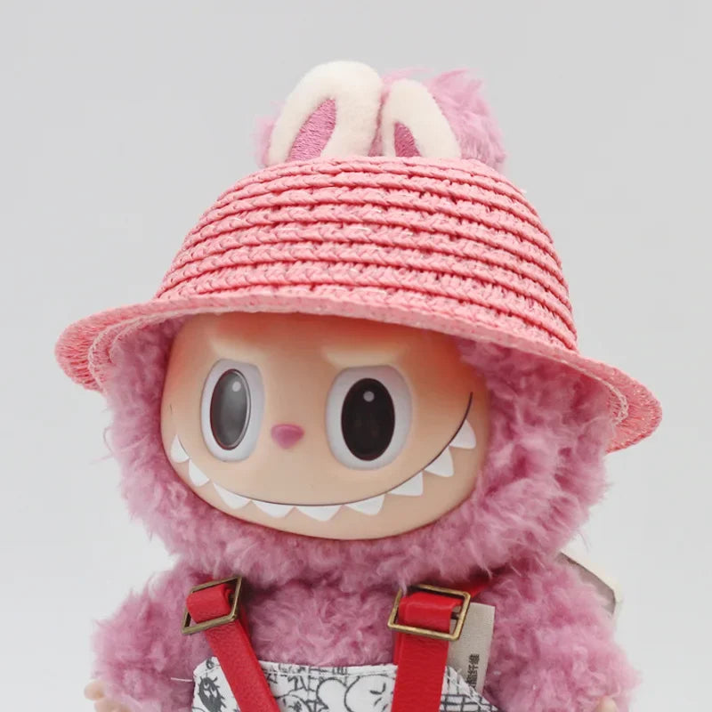 Labubu Straw Sun Hat