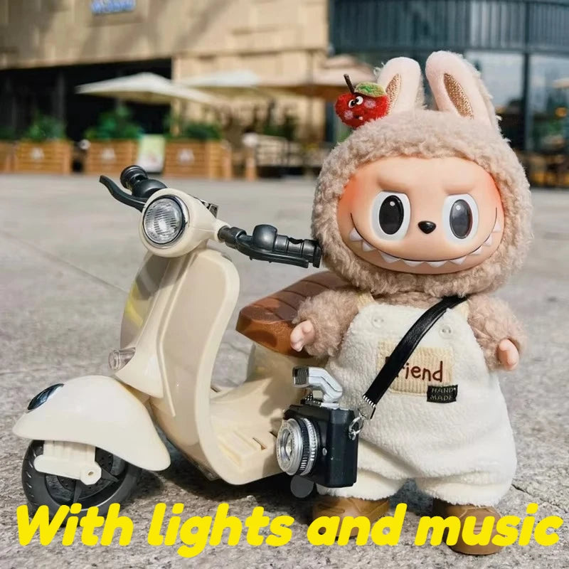 Labubu Electric Mini Motorcycle