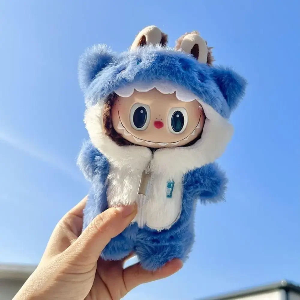 Labubu Shark Hoodie Outfit