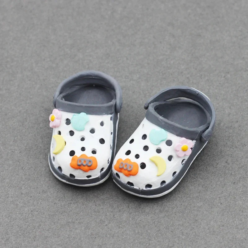 Labubu Doll Croc Shoes