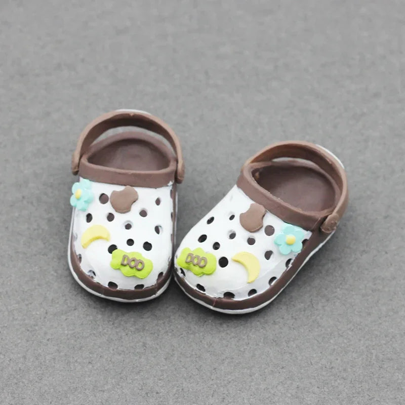 Labubu Doll Croc Shoes
