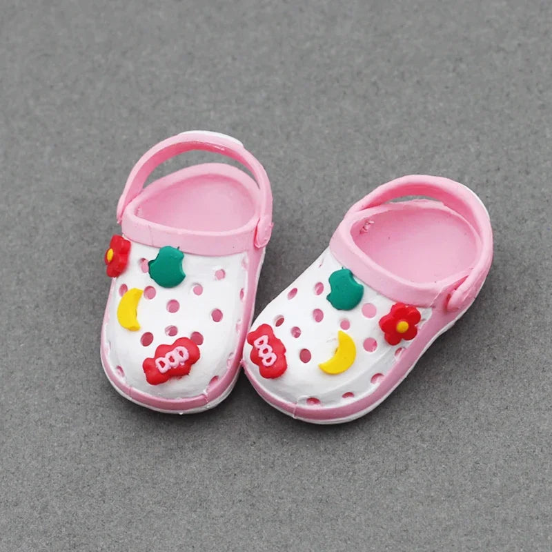 Labubu Doll Croc Shoes