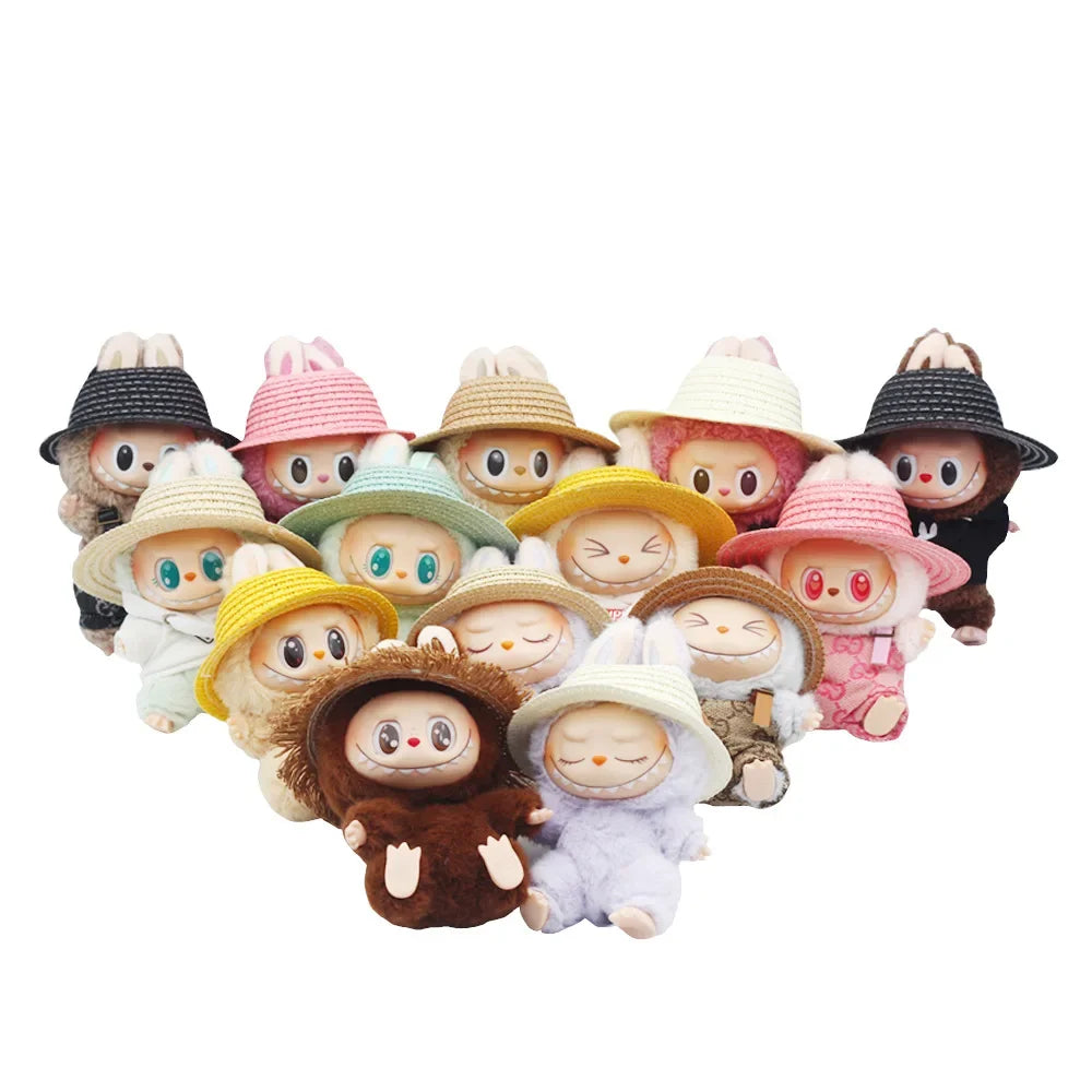 Labubu Straw Sun Hat