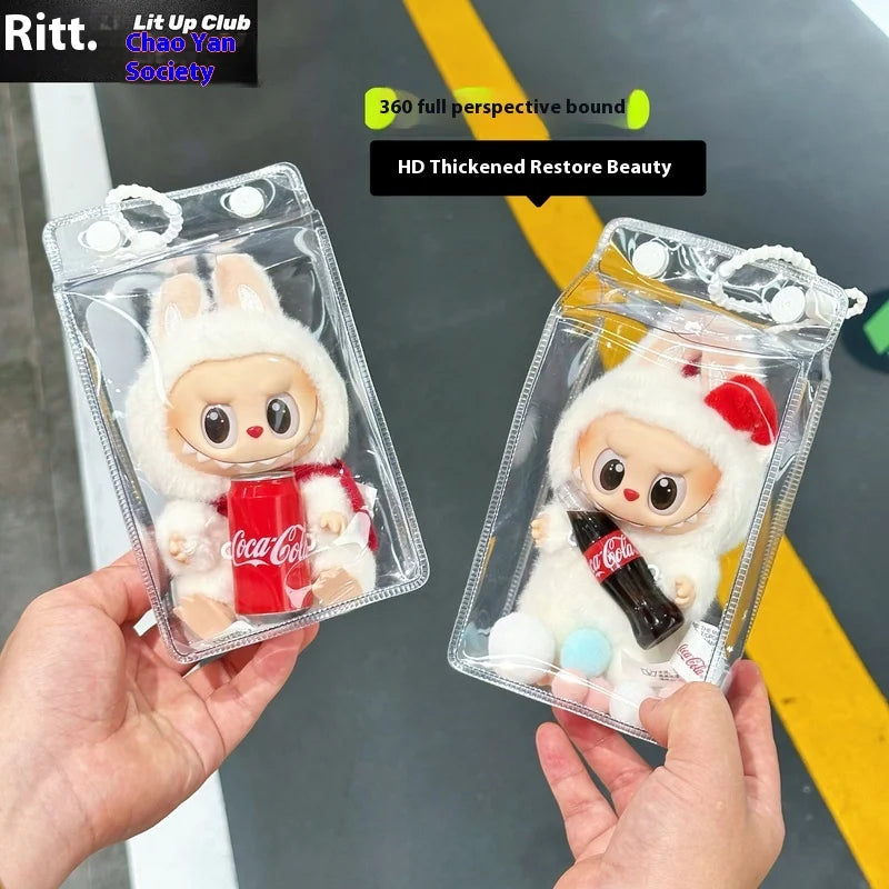 Transparent Square Walk Bag