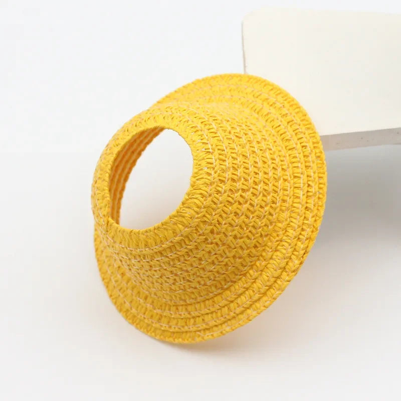 Labubu Straw Sun Hat