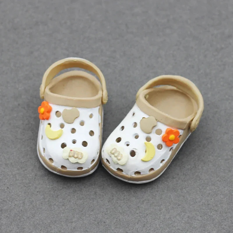 Labubu Doll Croc Shoes
