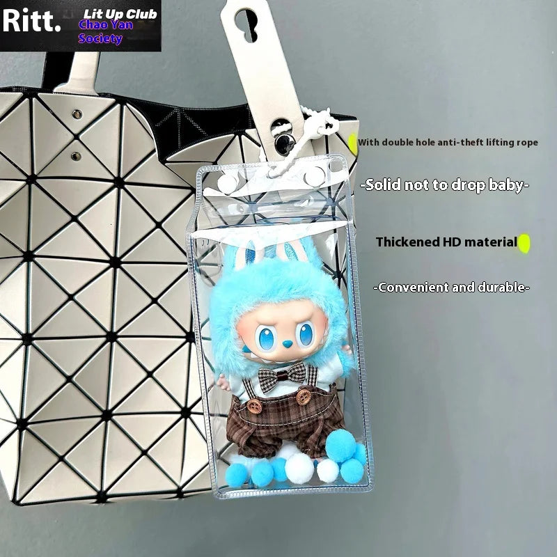 Transparent Square Walk Bag