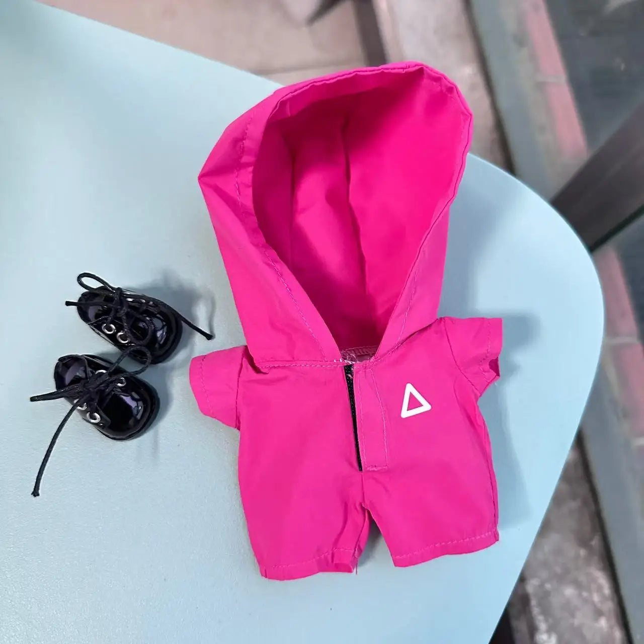 Triangle Guard Labubu Outfit 17cm