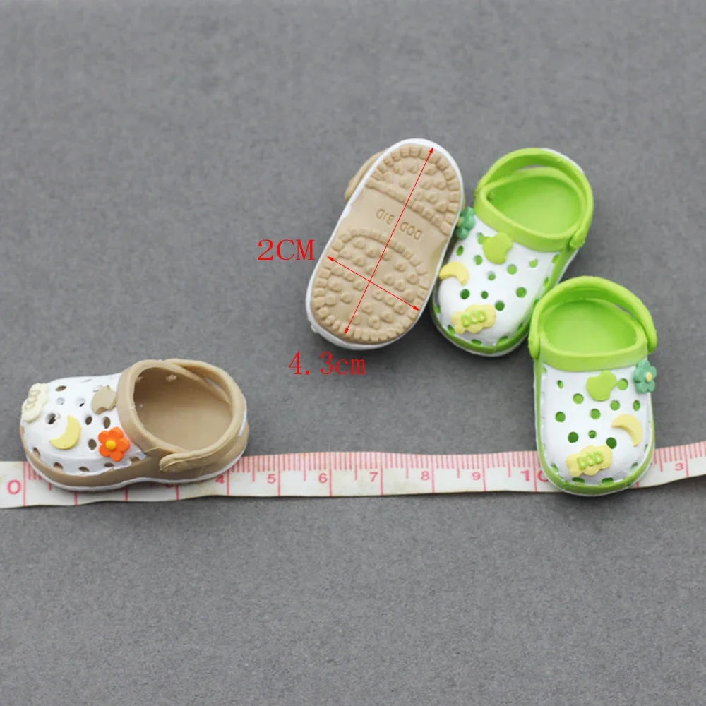 Labubu Doll Croc Shoes