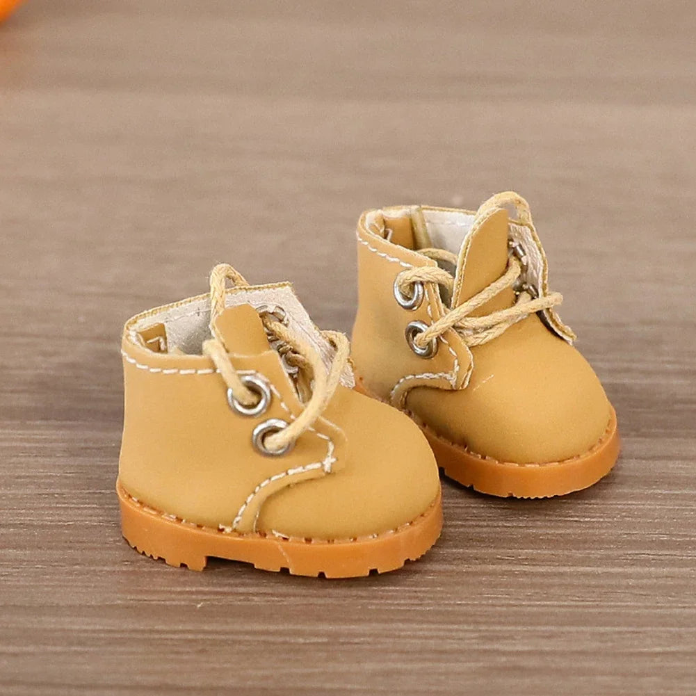 Labubu Mini Leather Boots