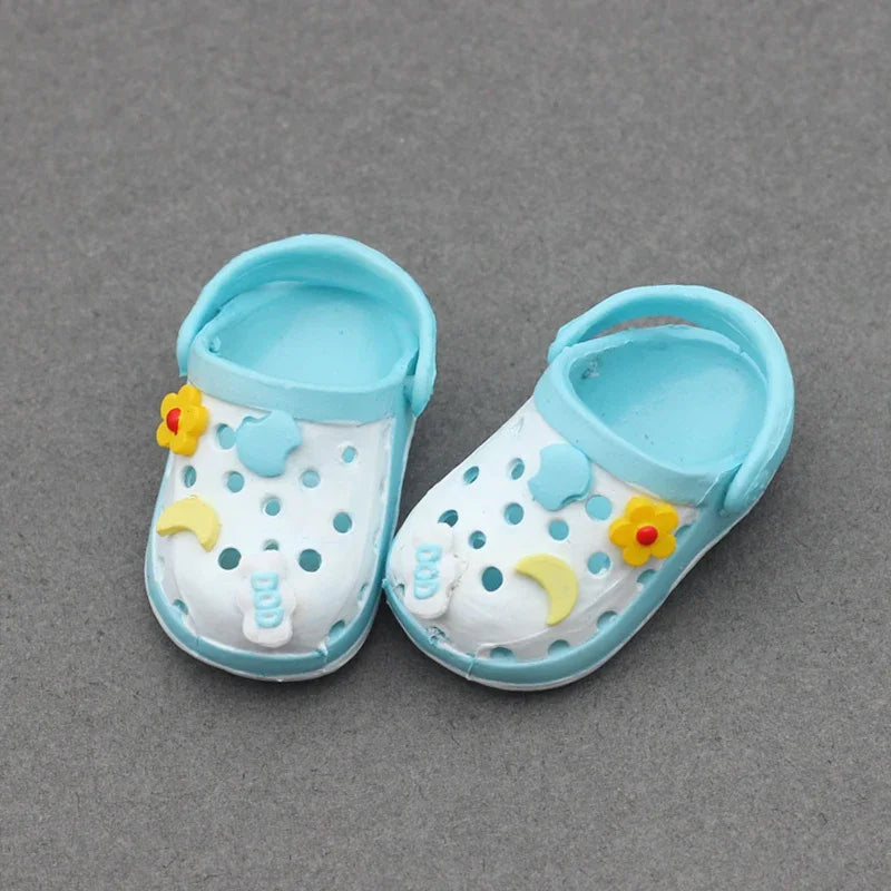 Labubu Doll Croc Shoes